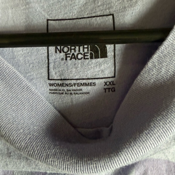 The North Face Women's Short Sleeve Tee in Purple - Picture 3 of 3